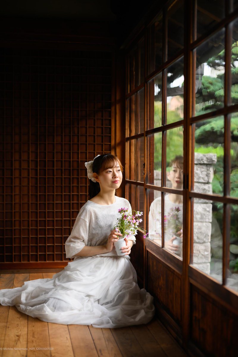 古民家にて
廊下に差し込む柔らかい光
モデル・藤澤友千菜 <a href="/yuchina1207/">藤澤友千菜❁⃘</a>