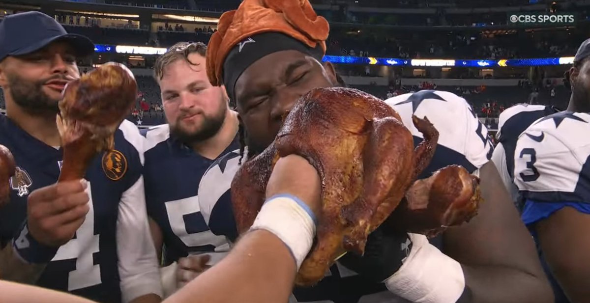 COWBOYS FEASTED TONIGHT