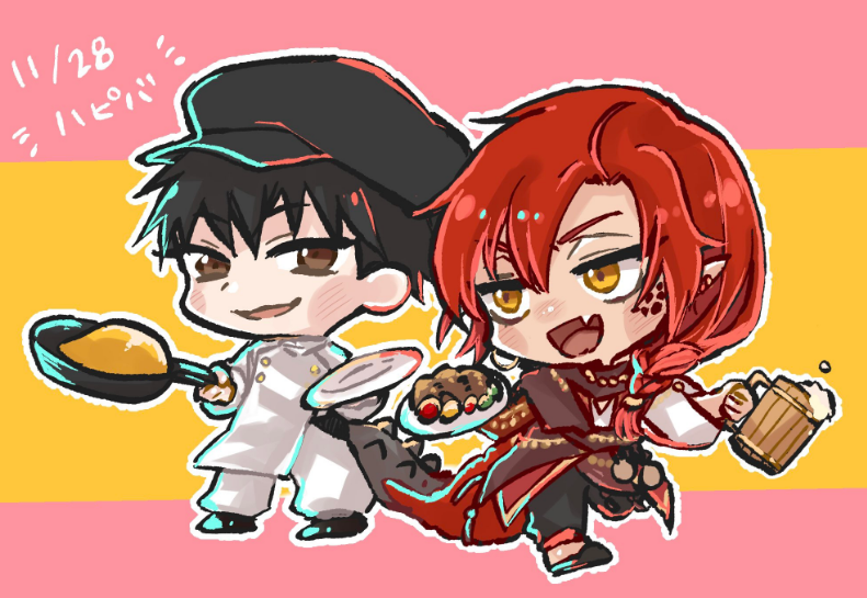 tadabaco's tweet image. @garo_cc 
デアニキハピバ～😘