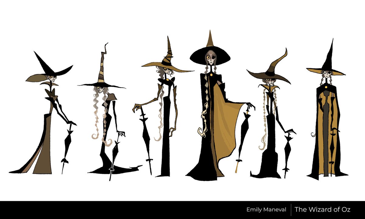 StarArtist_em's tweet image. Decided to share some old stuff. I need to redraw the witches :3 (based on the books not the movies) 
.
#thewizardofoz