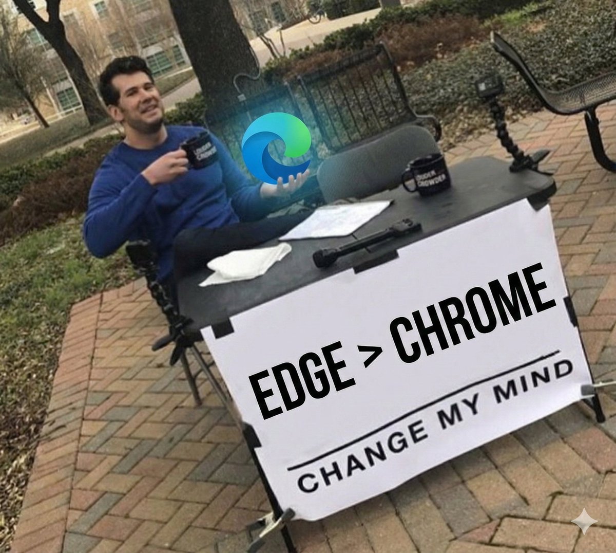 CovenantBlog's tweet image. Edge &amp;gt; Chrome

Microsoft runs loops around Google
