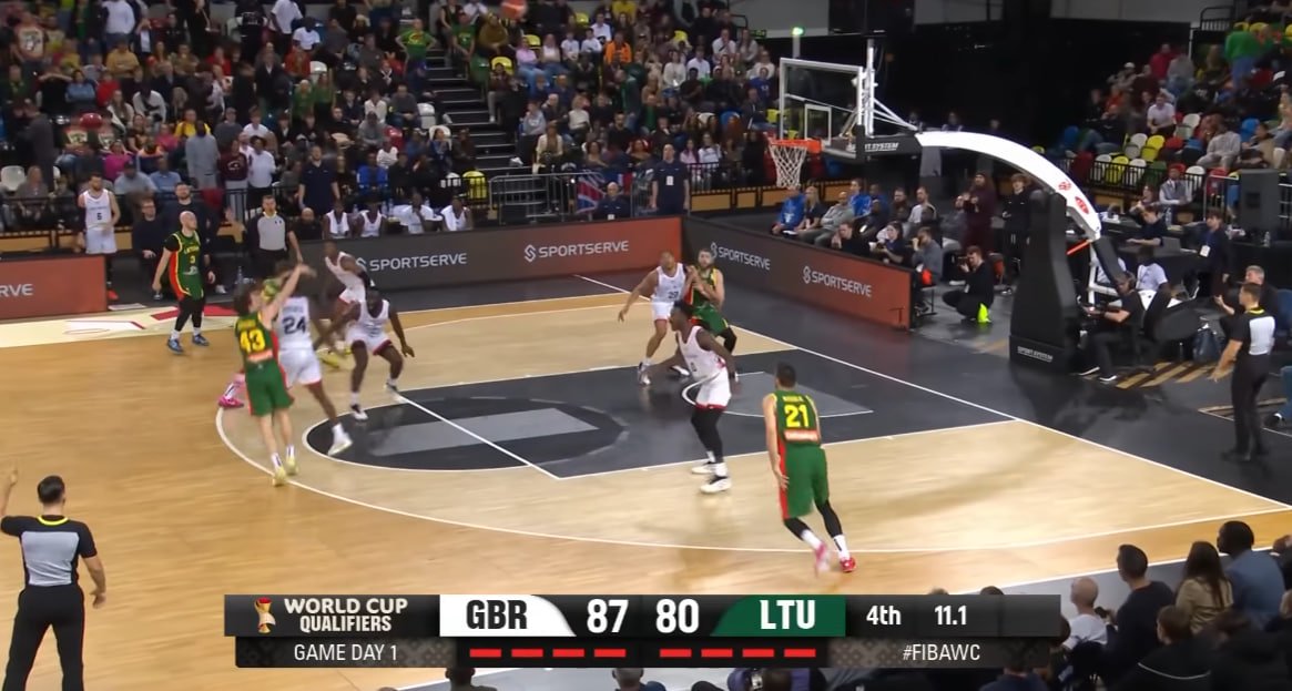 Who Was Better? <a href="/Tmac_213/">T Mac</a> 13 Points in 33 Seconds OR #IgnasSargiunas  11 Seconds To Go, 3 Perfect 3s To Win The Match. How Did The <a href="/gbbasketball/">Great Britain Basketball</a> FLOP That? <a href="/FIBA/">FIBA Basketball</a> #Basketball #FIBAWC 

youtube.com/watch?v=2IDcDZ…