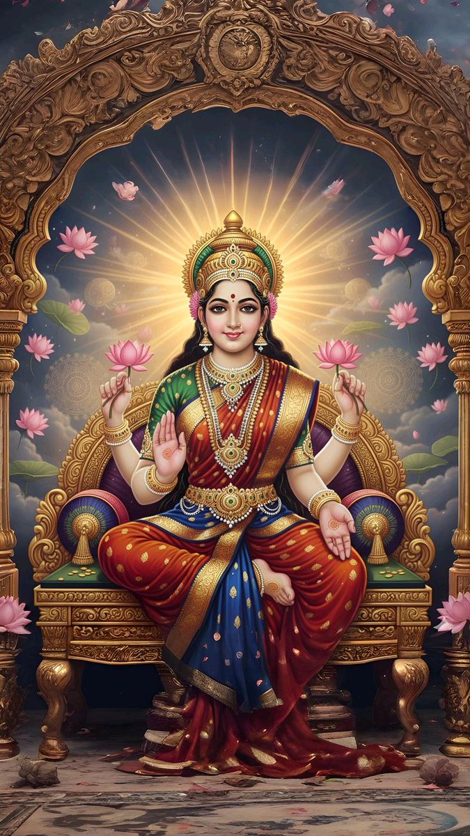Im_Ritikaa's tweet image. मां महालक्ष्मी के अद्भुत अलौकिक दर्शन ❣️