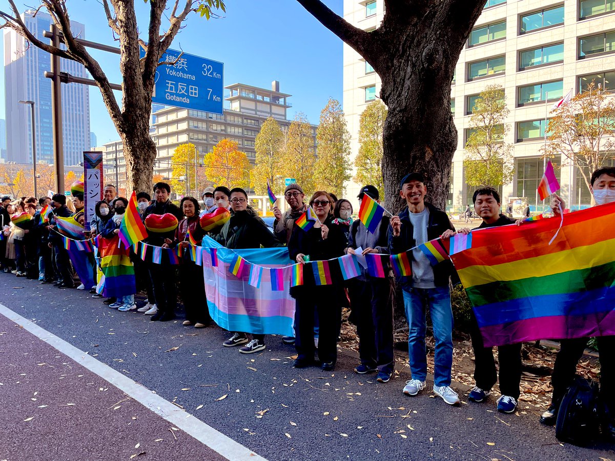 入廷行動、まもなく！
これまでで最高の人数での傍聴応援！みなさんありがとうございます！！！

#結婚の自由をすべての人に