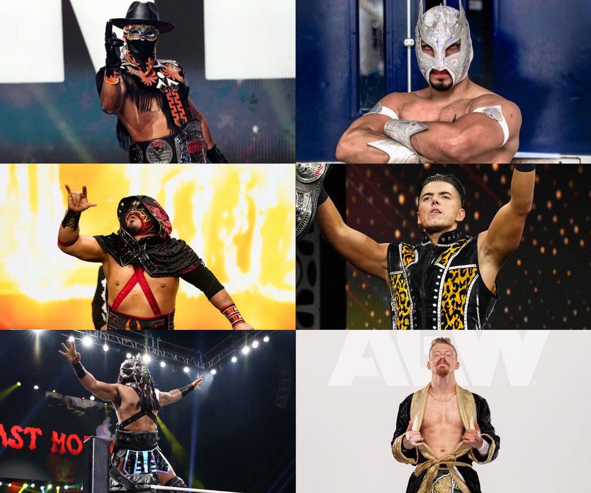 🚨 JUST ANNOUNCED 

ROH Final Battle next Friday

Survival of the Fittest for the ROH World Championship 

Bandido (c) vs. Komander vs. Hechicero vs. Sammy Guevara vs. Beast Mortos vs. Blake Christian

RUSH challenging Bandido was originally expected, but RUSH is unable to