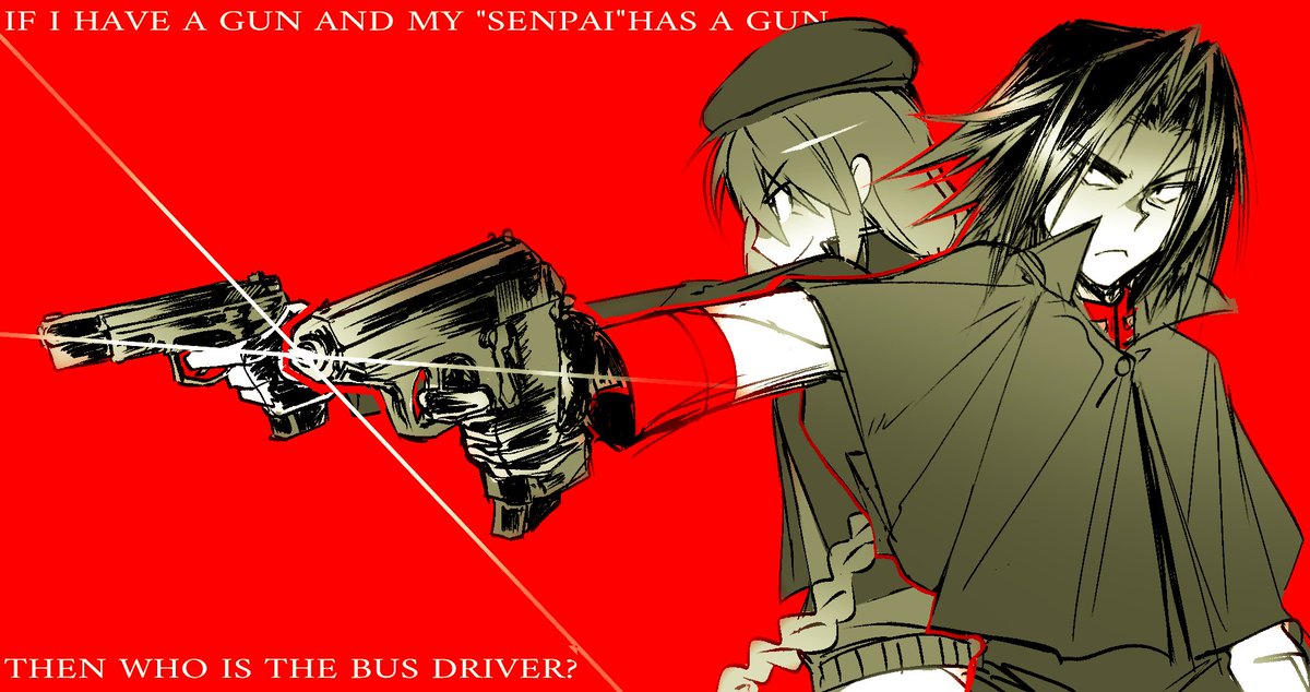 zombiebathwater's tweet image. isn&apos;t it crazy how akatsuki too is packing heat

day 25