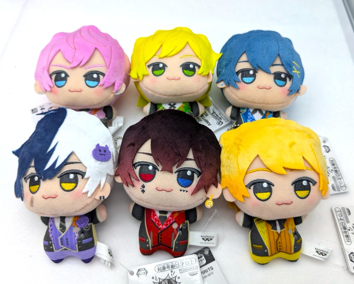 h。k。　AMPTAKxCOLORS ちびぐるみ 全6種コンプセット AMPTAKxCOLORS ちびぐるみ 全6種コンプセット AMPTAKxCOLORS】ちび