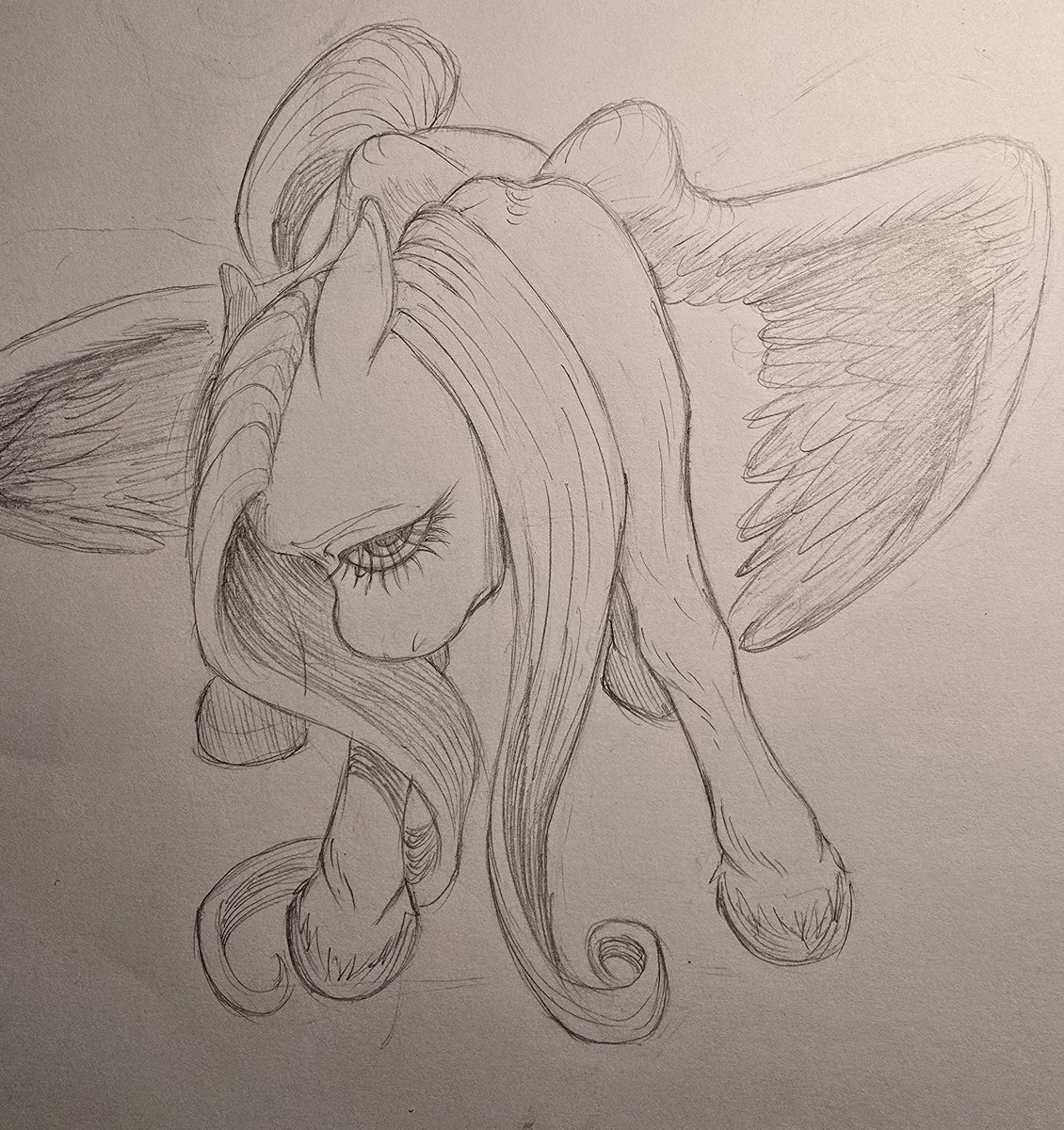 Seneca_29's tweet image. Haven&apos;t been able to draw a lot recently but here&apos;s a Fluttershy I managed to squeeze in!