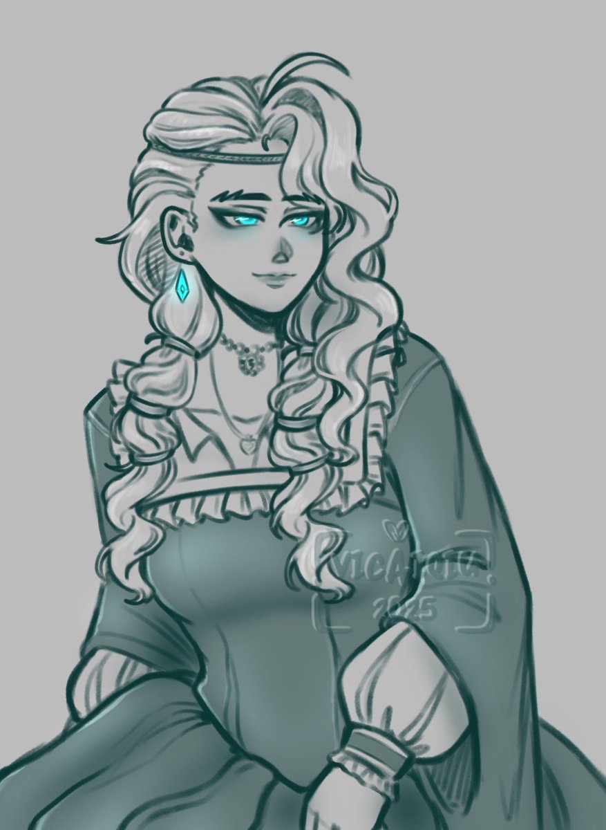 VicAiqiu's tweet photo. Medieval Princess Volt &amp; Knight Eddie 

#DATEEVERYTHINNG #eddieandvolt #dateeverythinggame https://t.co/B15e53W8TU