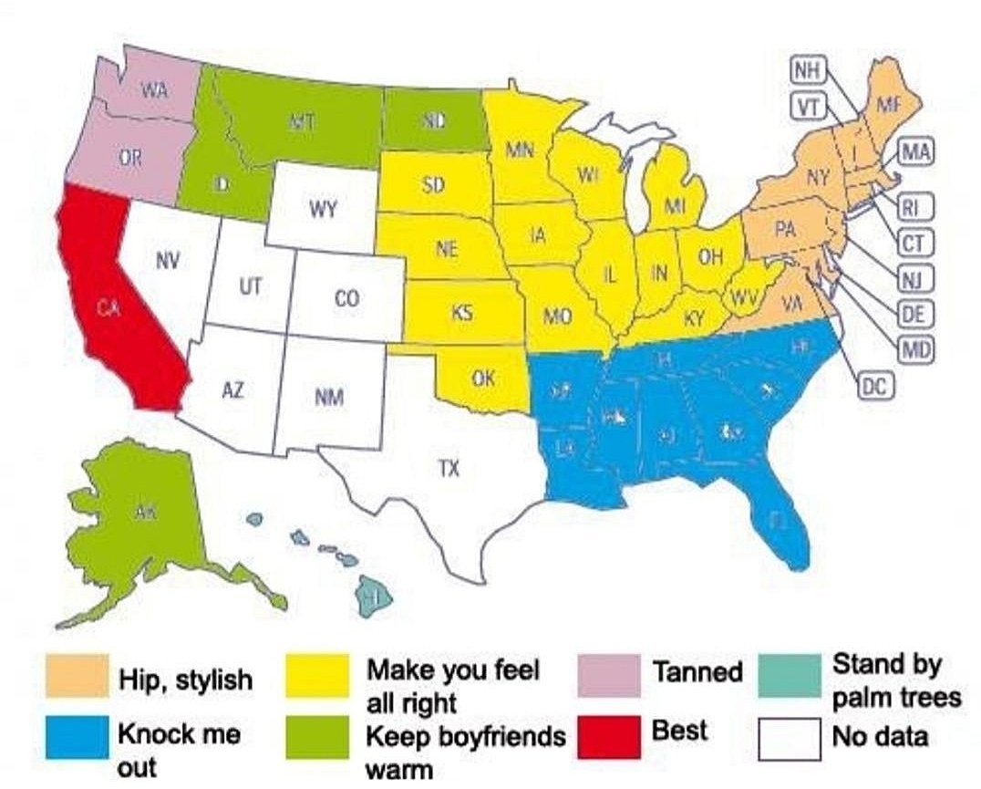 How the Beach Boys classified American girls