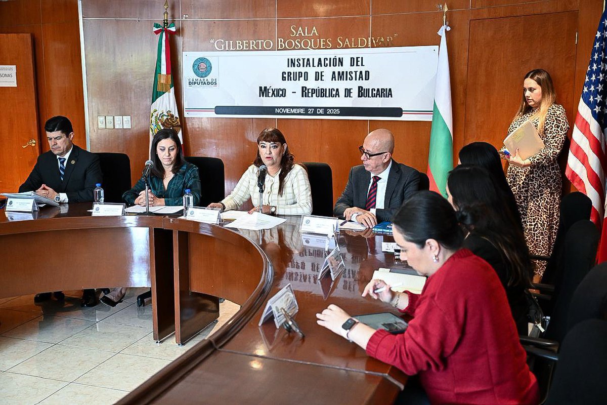 ✨Con la instalación del Grupo de Amistad entre México y la República de Bulgaria, comenzamos una nueva etapa que seguramente traerá resultados importantes para el intercambio estudiantil, las inversiones y la cultura entre ambos países. 
🤝🇲🇽🇧🇬

#MuyBien #MoniSabe #Ags