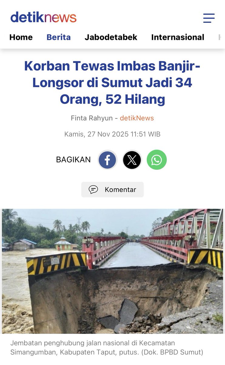 Kenapa orang sekarang malah ngurusin masalah kecil kaya Tumbler?

Ini ada kejadian yang lebih besar,

Turut berduka atas bencana alam yang terjadi, semoga cepat mereda, dan korban yang terdampak semoga mendapat tempat terbaik, dan keluarga semoga ditabahkan 🥹