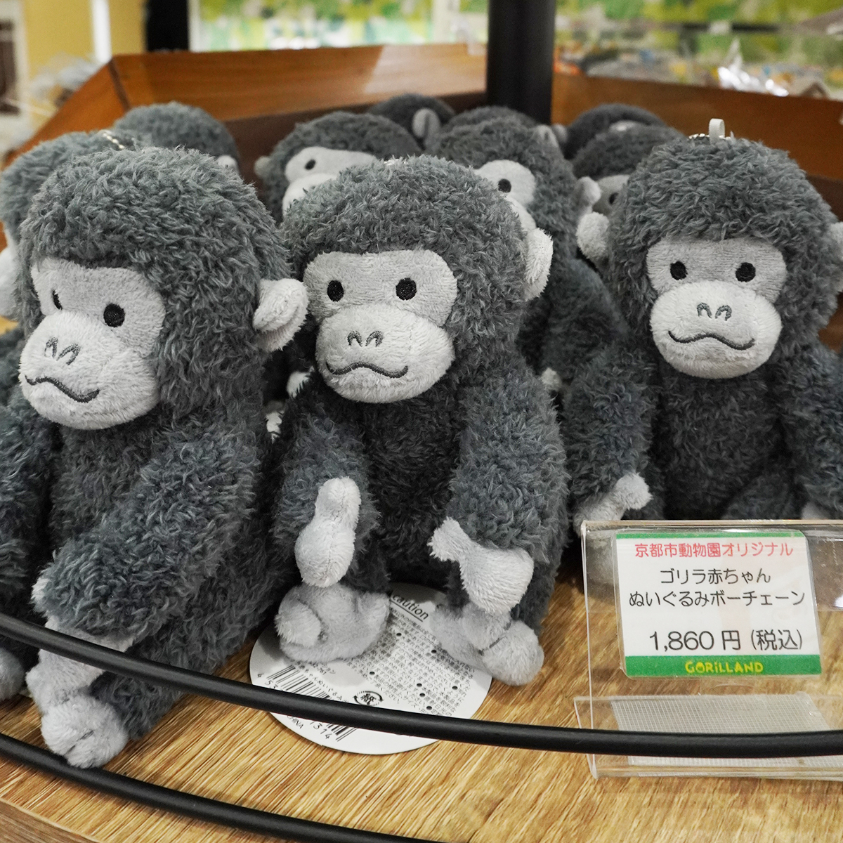 ゴリラ赤ちゃんぬいぐるみ　DAKIN SANFRNCISKO ゴリラ赤ちゃんぬいぐるみ DAKIN SANFRNCISKO こんにちは！ ニシゴリラ