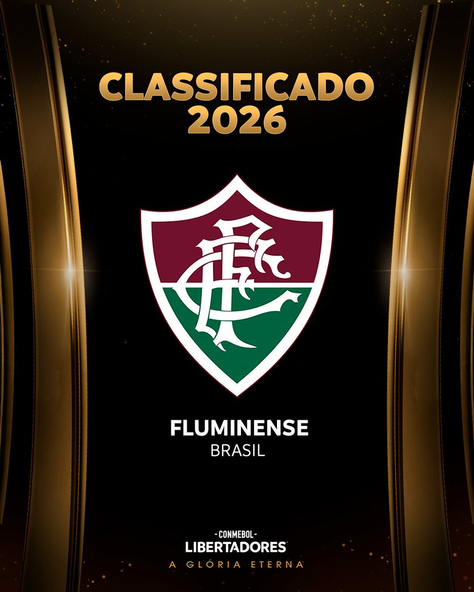 LibertadoresBR's tweet image. 🇭🇺 Vamos, tricolores! O @FluminenseFC está classificado à CONMEBOL #Libertadores 2026.

#GloriaEterna