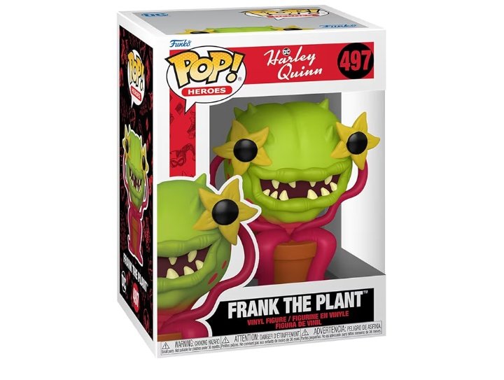 ✨Funko Pop: "Frank, a planta" - (Harley Quinn)

💰Valor: R$89,63 
🖇️amzn.to/3Xi77Hg