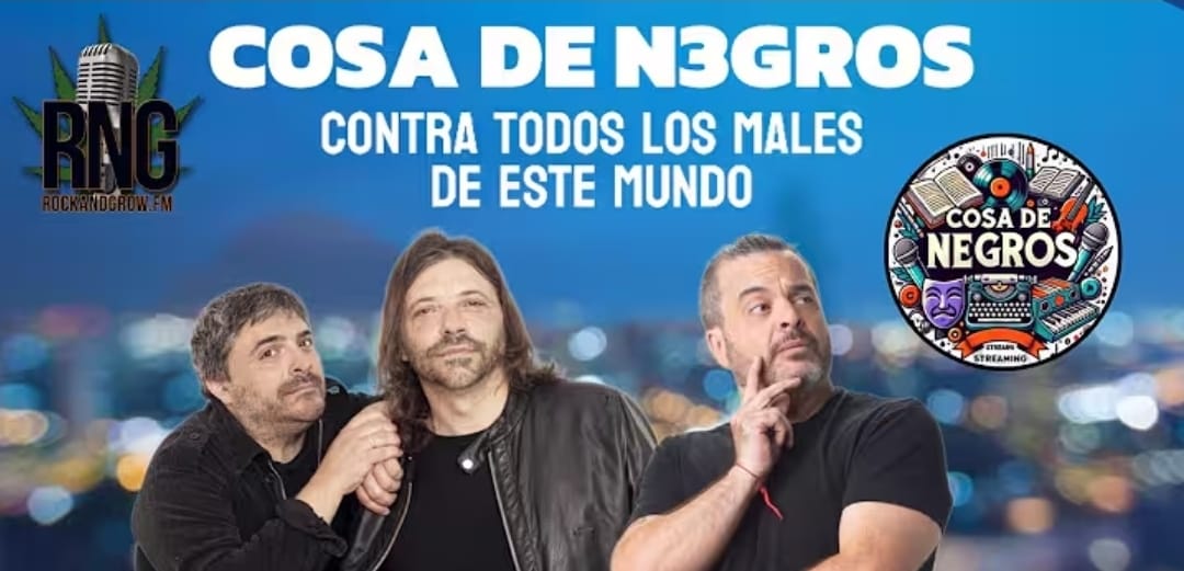 <a href="/elrecienvenido/">Horacio de Viedma ✌🇦🇷⭐️⭐️⭐️⭐️🇦🇷</a> <a href="/RockAndGrowFM/">RockandGrow.fm</a> <a href="/LeoRonchetti/">Leo Ronchetti</a> <a href="/RonchettiJuanSe/">Juan Sebas Ronchetti</a> <a href="/FFerchero/">Fede Ferchero</a> <a href="/miguel_seman/">Miguel A. Semán</a> <a href="/JSRonchetti/">Seba Ronchetti</a> <a href="/Sebochini/">SEBOCHINI</a> <a href="/xeneise68/">Jorge Martinez (El Gigante Sensible)</a> <a href="/bunburyoficial/">Enrique Bunbury</a> #Viernes 28/11/25 #CosaDeNegros 21hs <a href="/RockAndGrowFM/">RockandGrow.fm</a> 
¡ÚLTIMO PROGRAMA 2025!
#Literatura con <a href="/miguel_seman/">Miguel A. Semán</a> y <a href="/JSRonchetti/">Seba Ronchetti</a> 
#Entrevista por #SergioGusenko
#Jazz con #SergioBlanco
#DeliveryMusical 

Con <a href="/LeoRonchetti/">Leo Ronchetti</a> <a href="/JSRonchetti/">Seba Ronchetti</a> y <a href="/Sebochini/">SEBOCHINI</a>  
Volvemos en 2026 con la temporada 11°