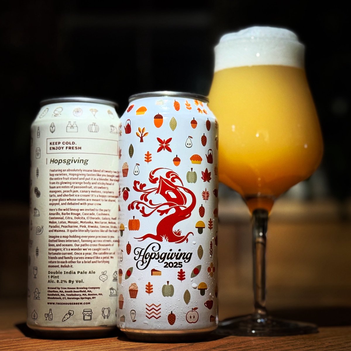 Great to enjoy today! Cheers <a href="/TreeHouseBrewCo/">Tree House Brewing Co.🍺</a> <a href="/TreehouseLdog/">Tree House L-Dog</a> <a href="/treehousenate/">Nathan Lanier</a> <a href="/jomobono/">Jay Omobono</a>