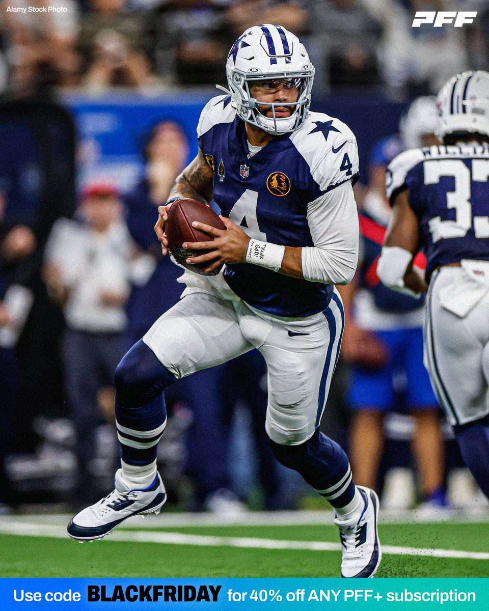 Dak Prescott during the Cowboys' 3-game winning streak:

⭐ 79.4% adjusted completion rate
⭐ 9 total TDs
⭐ 2 INTs
⭐ 113.3 passer rating