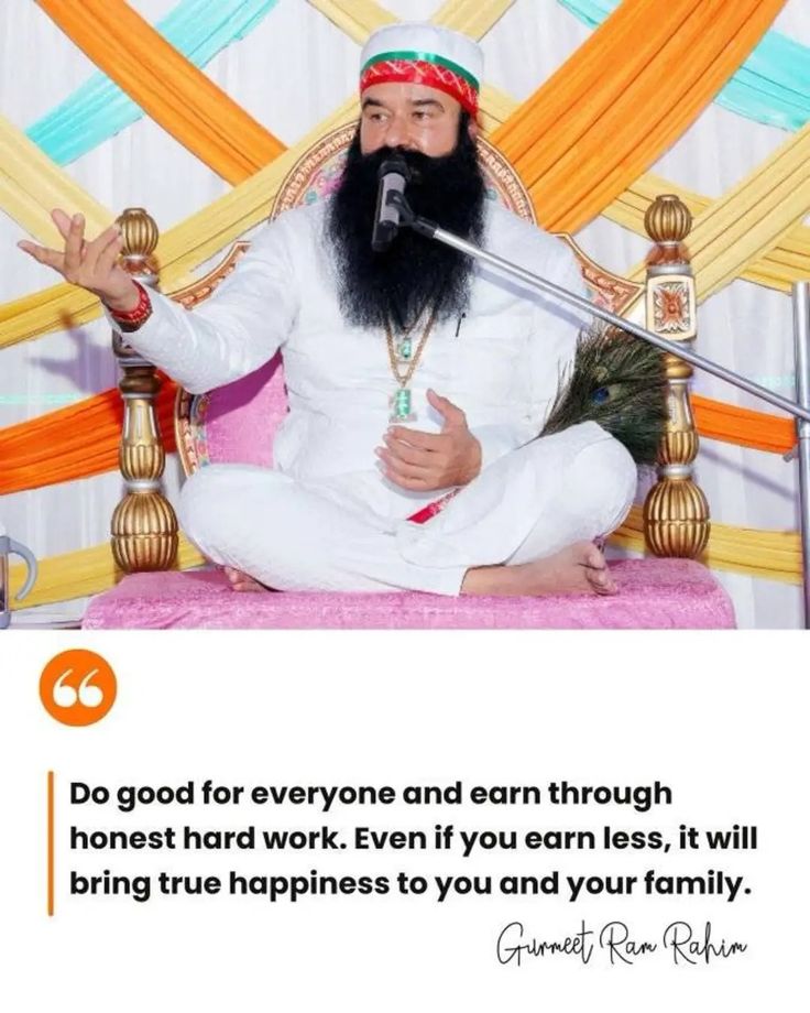 DeepIns30447163's tweet image. Corruption doesn’t just steal money — it steals opportunities, trust, and a nation’s future. Inspired by Saint Gurmeet Ram Rahim Singh Ji, let’s take a stand: No giving, no taking bribes.
Honesty is the real power.
#HonestyFirst