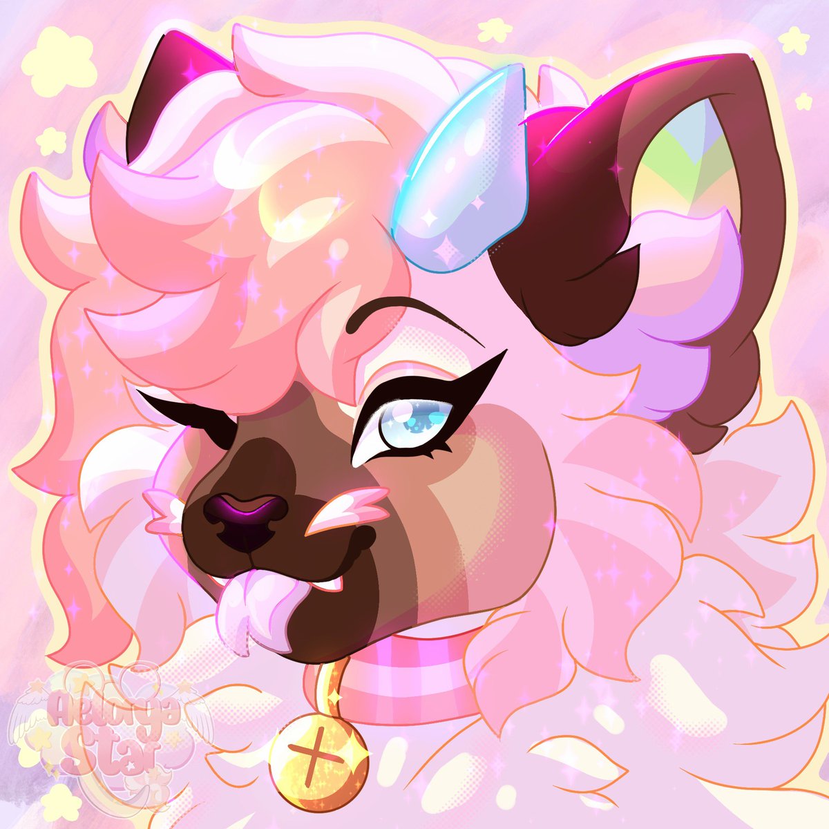 aeloryastar's tweet image. My part of art trade for @coconutfetti 💕

Tag : #furry #furryart #furryartist