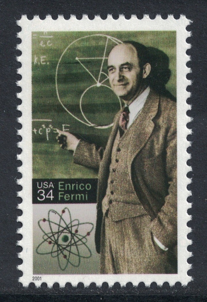 sSoarerOfficial's tweet image. フェルミ 1954年没
(米 フェルミ 2001)