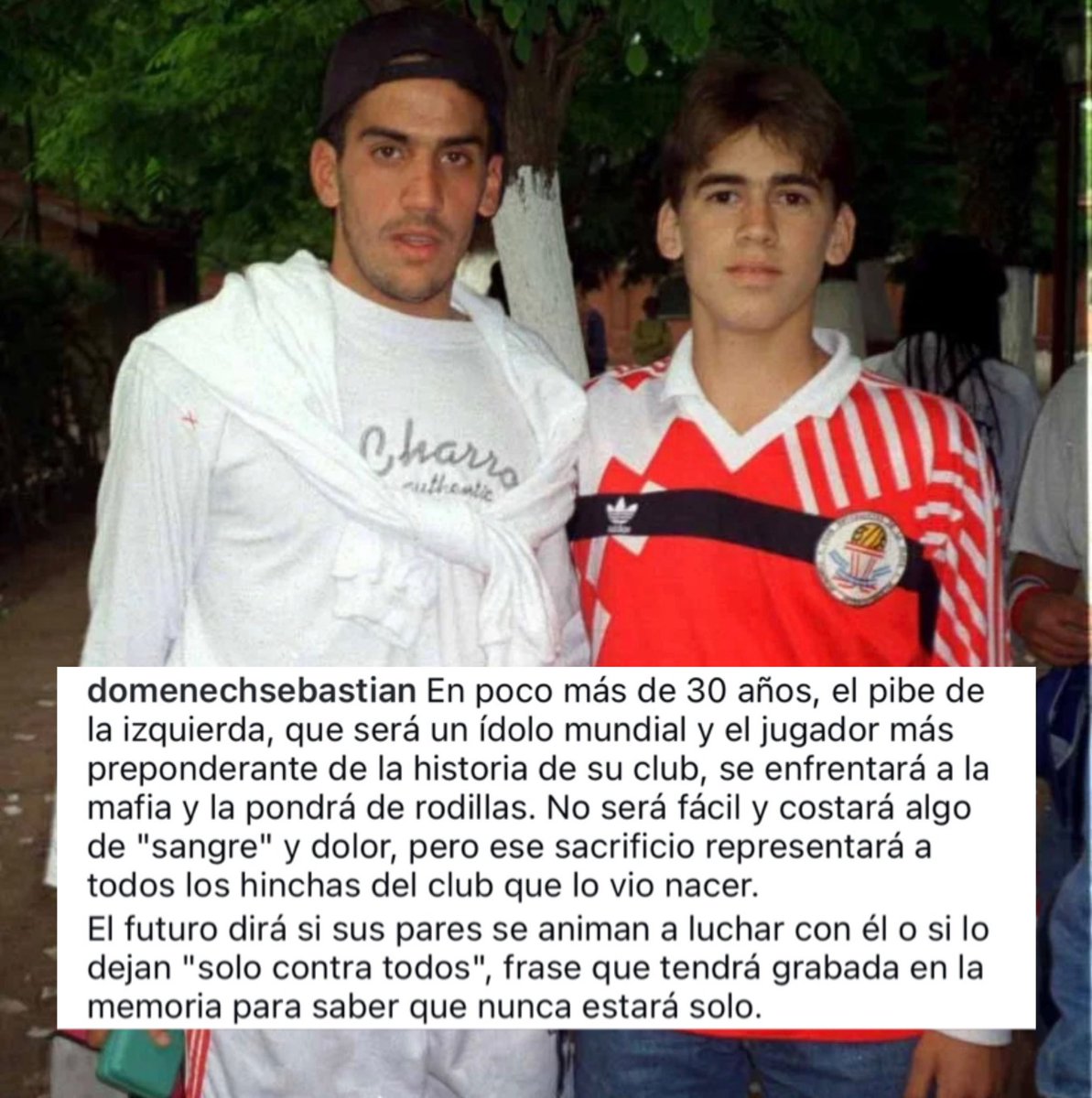 planetaedlp_'s tweet photo. #EDLP 🇦🇹🦁 Emotivo mensaje de @domenech_news bancando a Juan Sebastián ❤️ https://t.co/PmSmTnis9A
