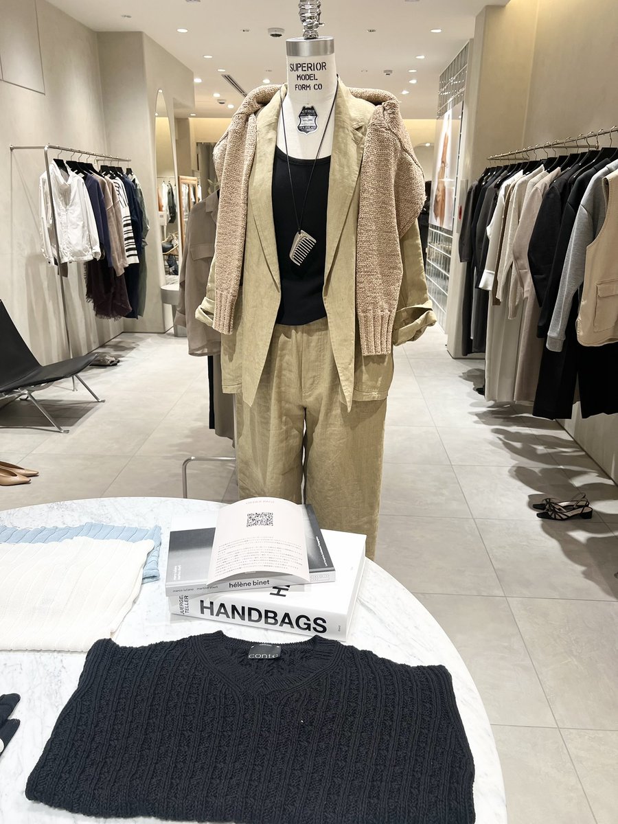 conte 2026 SS exhibition 辺見えみりさんが手がける「コンテ」の新作