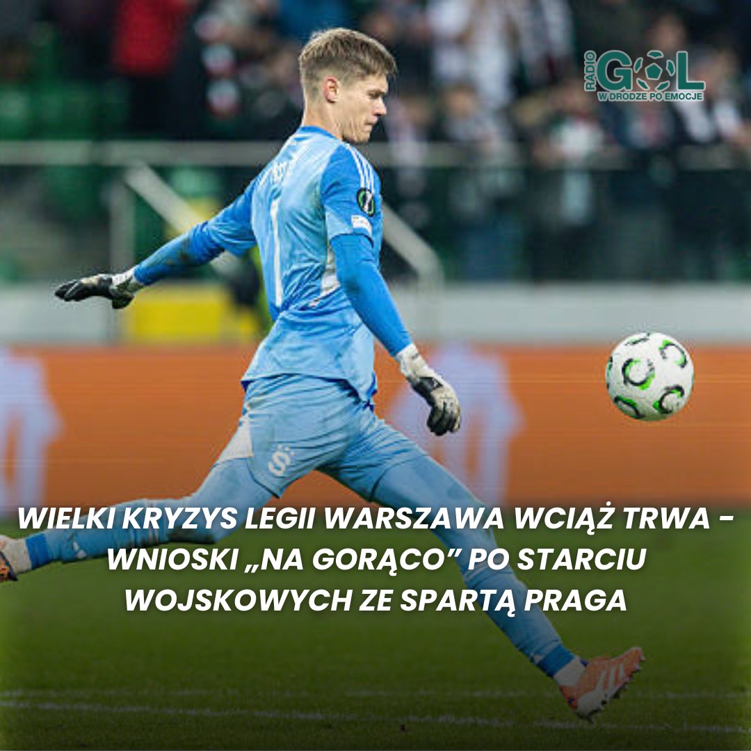 Radio_Golpl's tweet photo. Wielki kryzys Legii Warszawa wciąż trwa — wnioski „na gorąco” po starciu Wojskowych ze Spartą Praga
Zapraszamy na wnioski autorstwa @Wladi_06 po meczu Legia Sparta Praga.
Udanej lektury!
Link do tekstu:
https://t.co/BooLmjSL3b https://t.co/fQBXr0DzcU