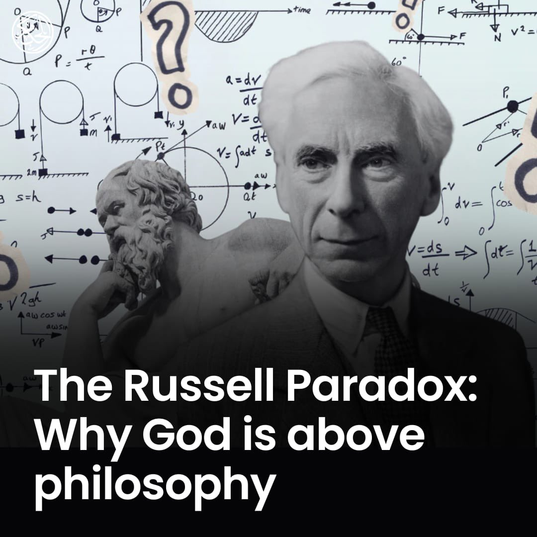 Russell’s Paradox is not just an abstract mathematical or philosophical dilemma. 

It is a clear demonstration of why human reason alone is never sufficient. 

Ultimately, the truth is not something we construct through reason alone, but rather something that is revealed to us ⤵️