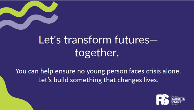 OPSDAoust's tweet image. Roberts/Smart serves youth with the most complex mental health needs—those other systems haven’t been able to reach.
Your support expands access to life-changing care.
Donate: canadahelps.org/en/charities/r… @rsc_crs #OttawaGives #GivingTuesday