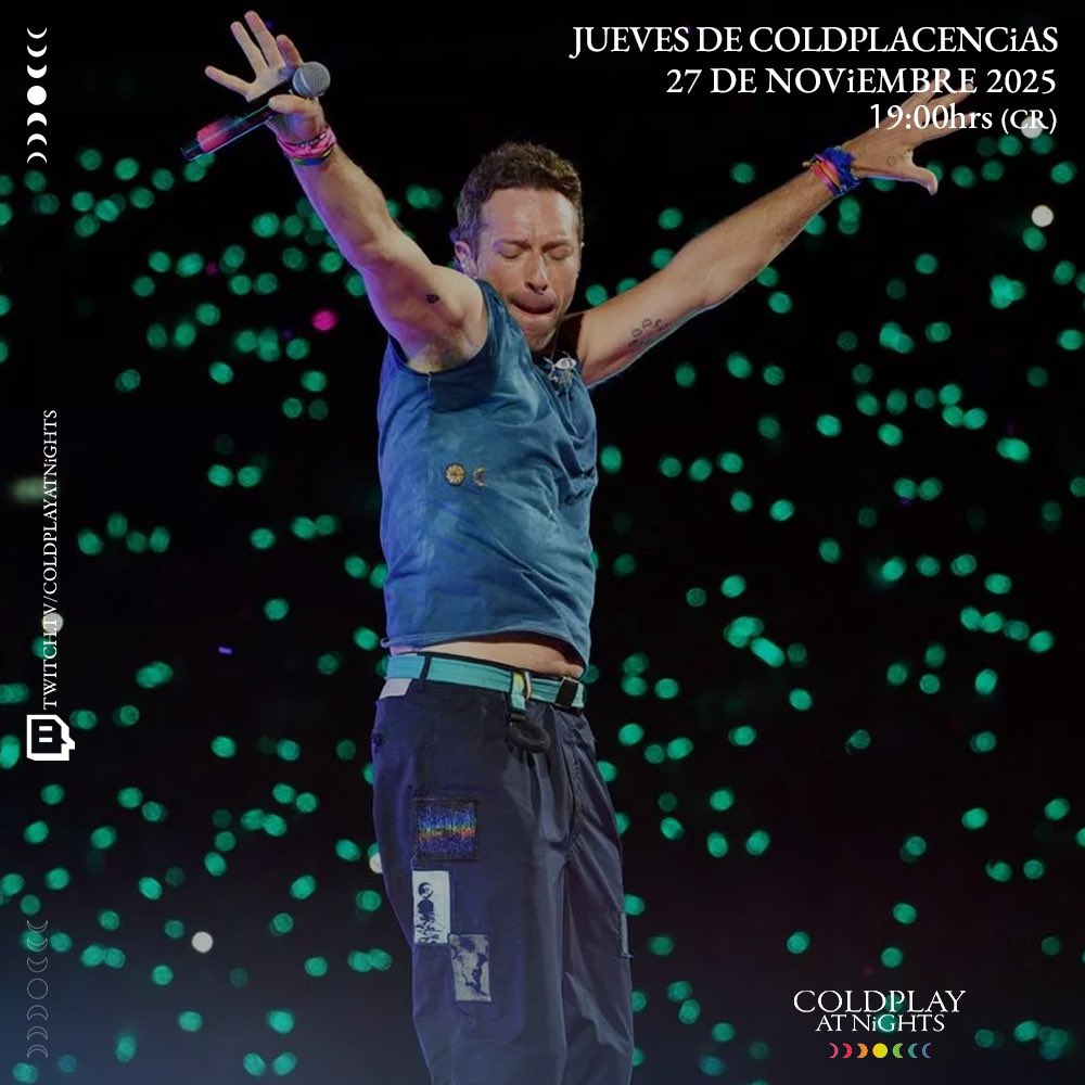 Coldplay_nights's tweet photo. Ya estamos en vivo 
Acompáñanos 🩷 https://t.co/mJI6z4zIZQ https://t.co/0XiXhdzFMb