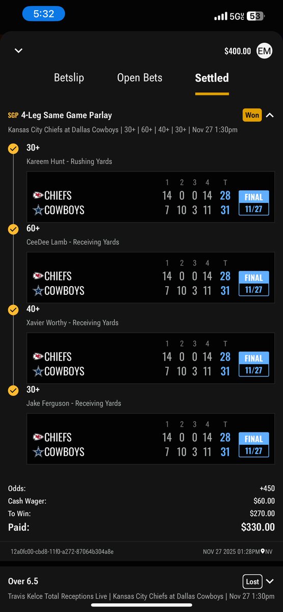 CaptainMcCray's tweet image. He did it again!!!!