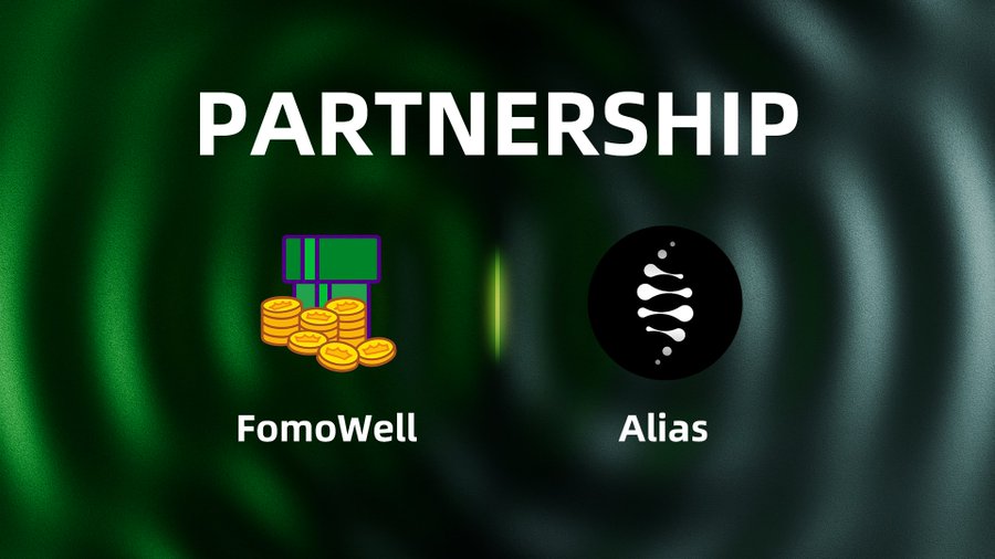 DaryR91's tweet image. Partnership alert!

@FomowellX  establish a partnership with Alias_labs 

Alias is dedicated to empowering digital agent identity and economy through AI and Web3.
🥂

$WELL

btc.fomowell.com/?r=9F7372C2
