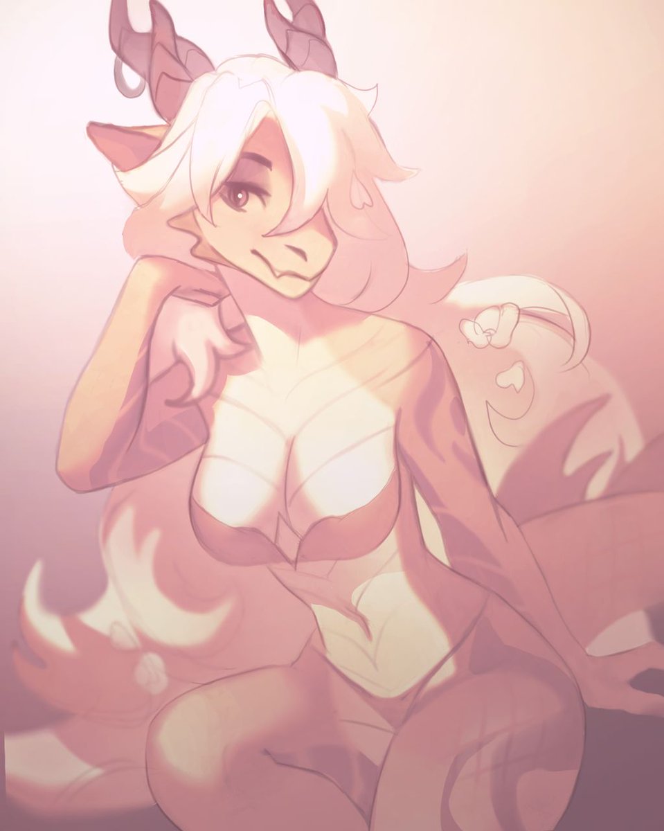 For <a href="/Zyrilux/">Jared Wallace</a> 🍉⚘️
Thank you for your support (*≧ω≦)

#furry #dragon