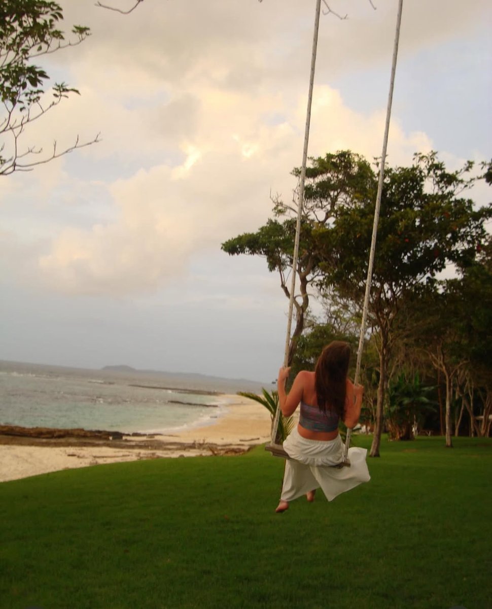 My youngest living her best life in Panama this week