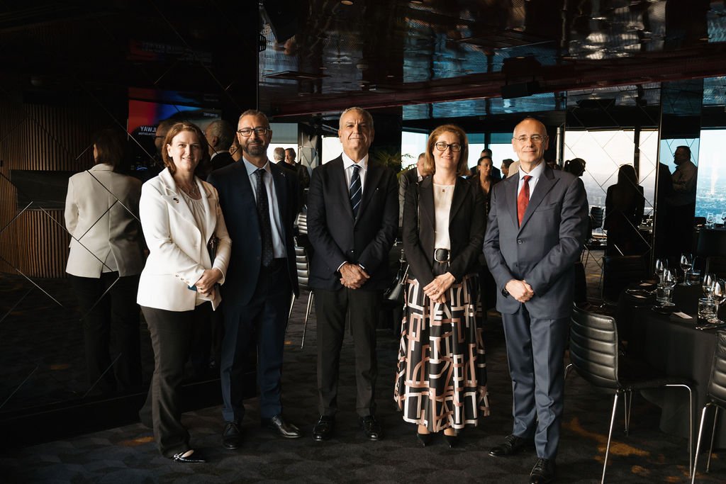 ItalyinMelb's tweet photo. Gala Dinner "Shaping the Digital Railway: MERMEC's Breakthroughs in Signalling and Asset Digitalization", organized by @MERMECGroup with the support of @ItalyinAU and @ItalyinMelb
#diplomaziadellacrescita https://t.co/WGFm4O1OSk