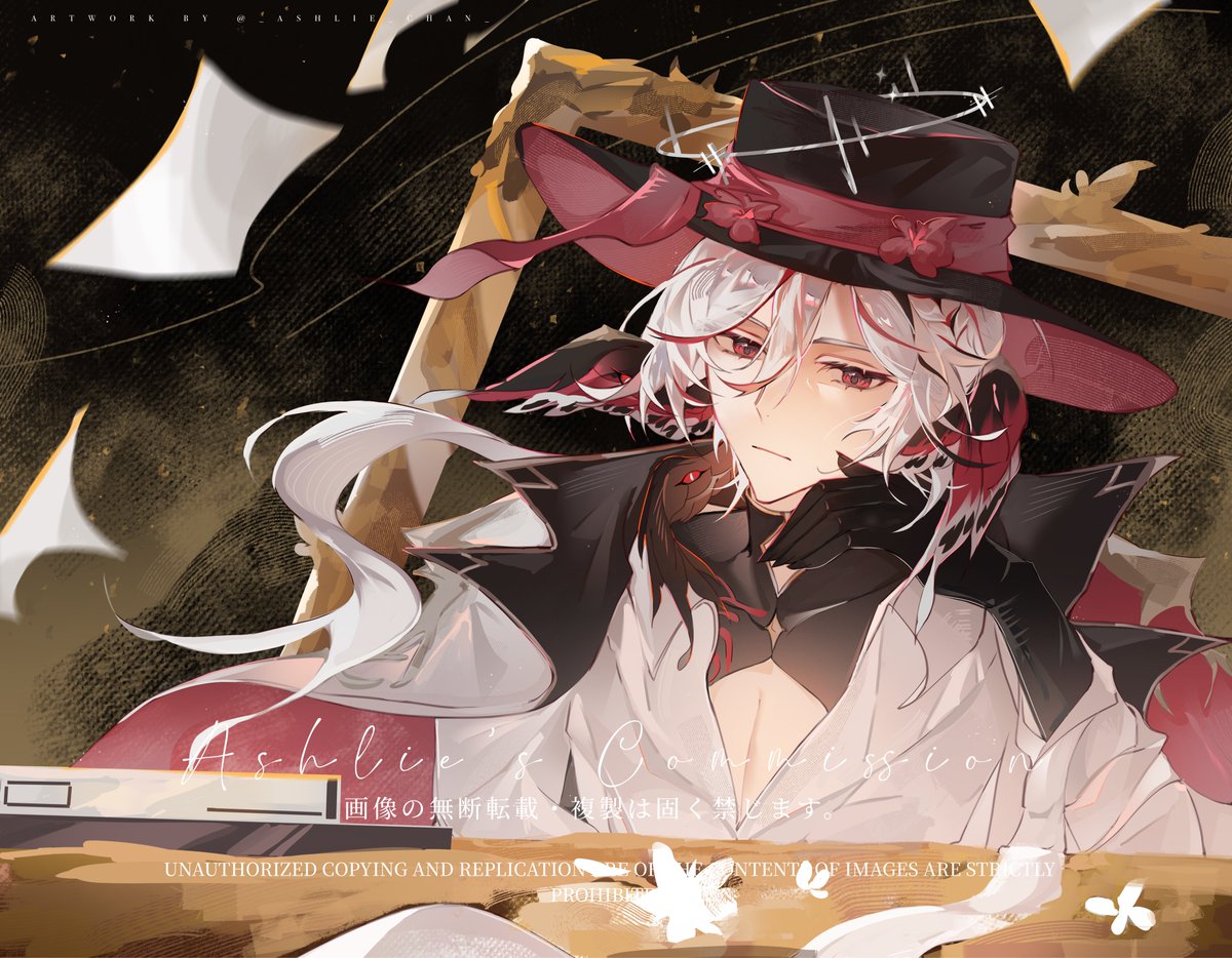 _Ashlie_Chan_'s tweet photo. Commission, Thank you! 🌹✨
#VGenComm https://t.co/203H3WXOKZ