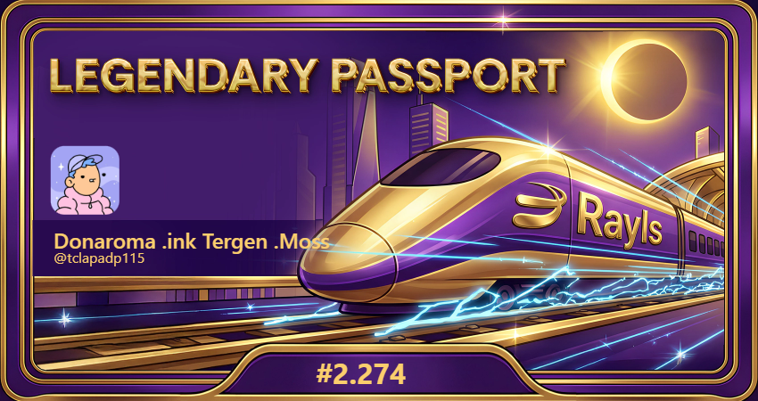ngbaoadp397's tweet photo. The Rayls manifesto just went live. The early passports are disappearing fast! Get yours before the train leaves the station.

#2.276!

 https://t.co/b3tzOeUTaY https://t.co/9sUKpFoxgz