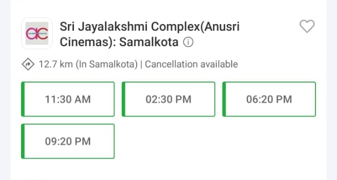 SamarlakotaMBFC's tweet photo. Samalkota - Sri Jayalakshmi Complex Bookings are Live now on @bookmyshow 

Go Grab Your Tickets 🎟️ 

@urstrulyMahesh #Businessman4K https://t.co/E5FZV2jQ3N