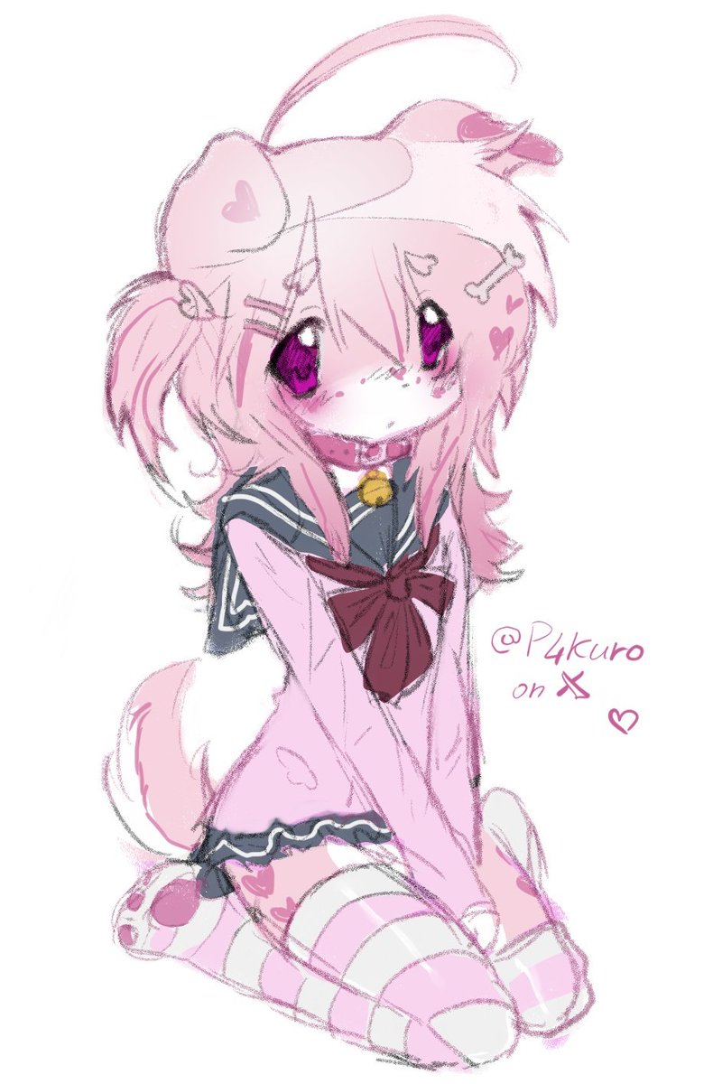 me with he/him in bio

arf arf 🩷 

♡♡♡♡
#furryart #digitalart