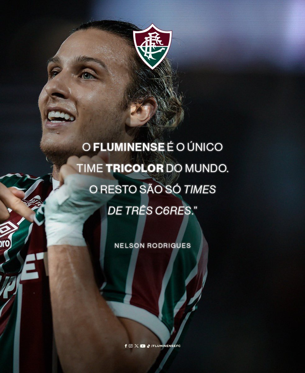 FluminenseFC's tweet image. As três cores que traduzem tradição.