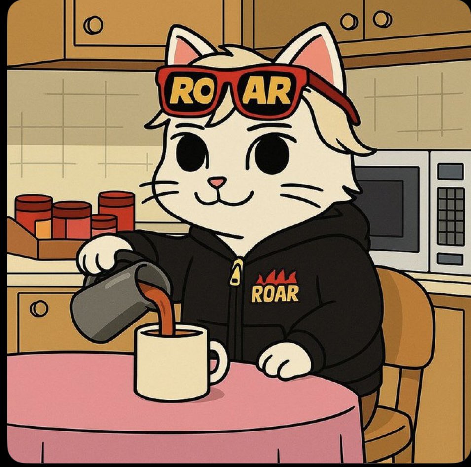 TheGreat1523's tweet image. GM HTX DAO!!! $ROAR #CTO in the house!!! 0xD8C978de79E12728e38aa952a6cB4166F891790f