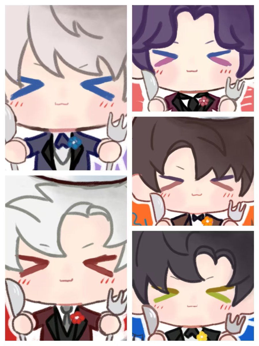 Let's grab a bite to eat together. #LoveandDeepspace #恋与深空 #恋と深空 #러브앤딥스페이스 #Sylus #Caleb #Zayne #Xavier #Rafayel