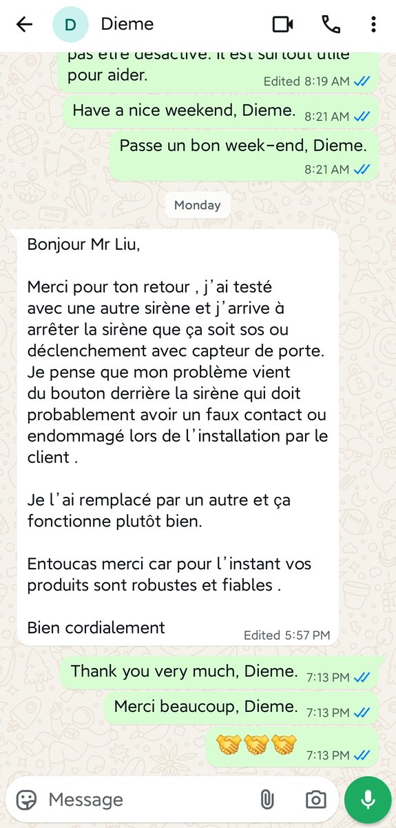 Athenalarm's tweet image. A long-term French client who has installed multiple batches of our burglar alarms shared this:

“Your products are robust and reliable.”

That’s why professionals choose Athenalarm — again and again.
#Athenalarm #SecuritySystem #SecurityTech

athenalarm.com