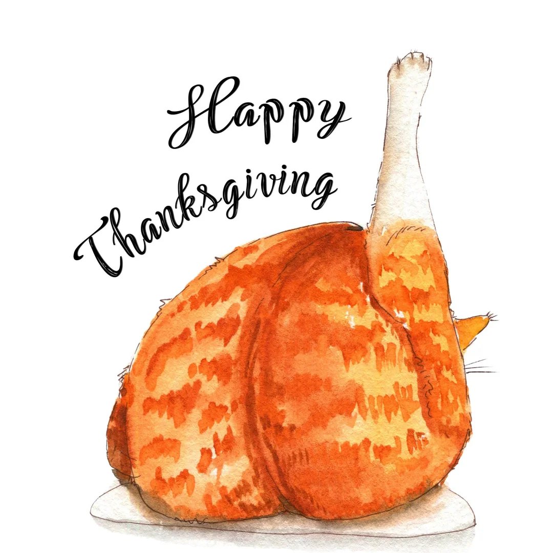 SirLongpaw's tweet image. From  u/Reasonable-Bus-2187 on Reddit, I found this kitty wish for Thanksgiving. Wishing everyone a beautiful holiday and weekend.  Da Scribe will be back to help DJ Longpaw next week at #nipclub