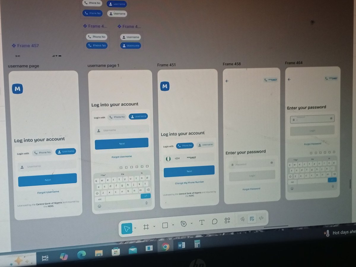 AlliTaofeekO1's tweet image. @moniepointng onboarding flow replicated.
