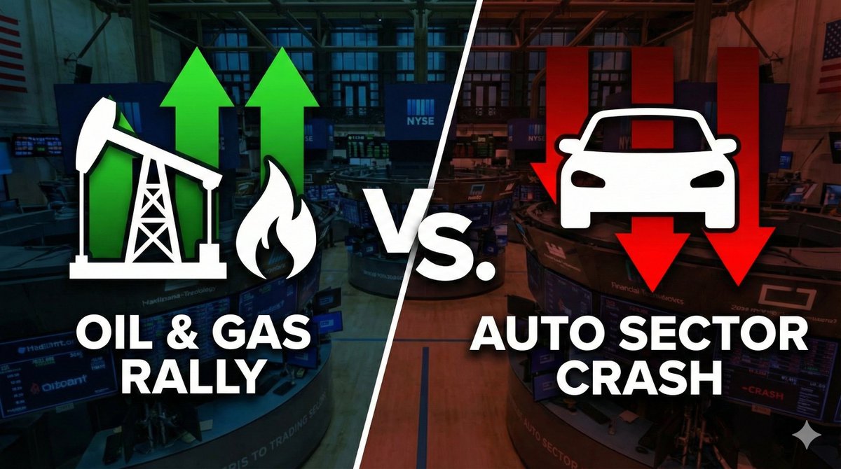 sense_stock's tweet image. While the PSX hit new highs, the Auto Sector was dragging it down. Meanwhile, Oil &amp;amp; Gas and Banks are leading the charge.

Are you invested in the winners or the losers?
📺Get the insights: [youtu.be/GjnmDkqDgzs]
#PSX #KSE100 #SectorAnalysis #OilAndGas #AutoSectorPK #Investing