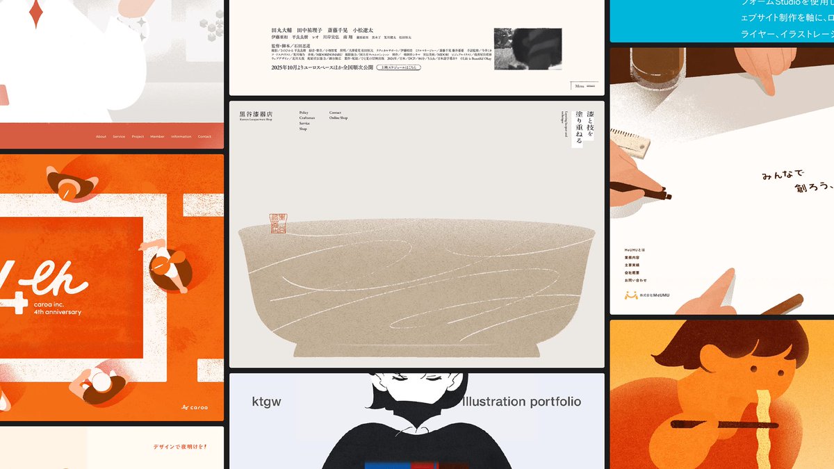 本日より、Colosoにて「Studioでつくる｜イラストを活かしたウェブデザイン」講座の予約販売が開始しました！ 

アイデア発想のコツからStudio実装の基礎から応用まで、まるっと詰め込んだ講座なので、ご興味のある方はぜひチェックしてみてください✍️ 

bit.ly/4p0xAFg