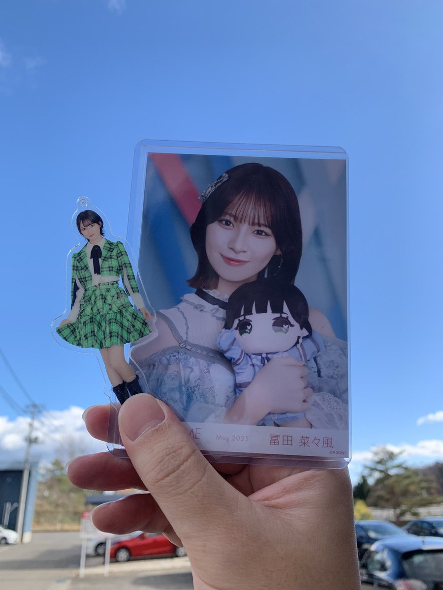 ノイミー 冨田菜々風 全国ツアー2025衣装 生写真 直筆 ヨリ コメントあり ノイミー 冨田菜々風 全国ツアー2024衣装② アザーカット 生写真 直筆