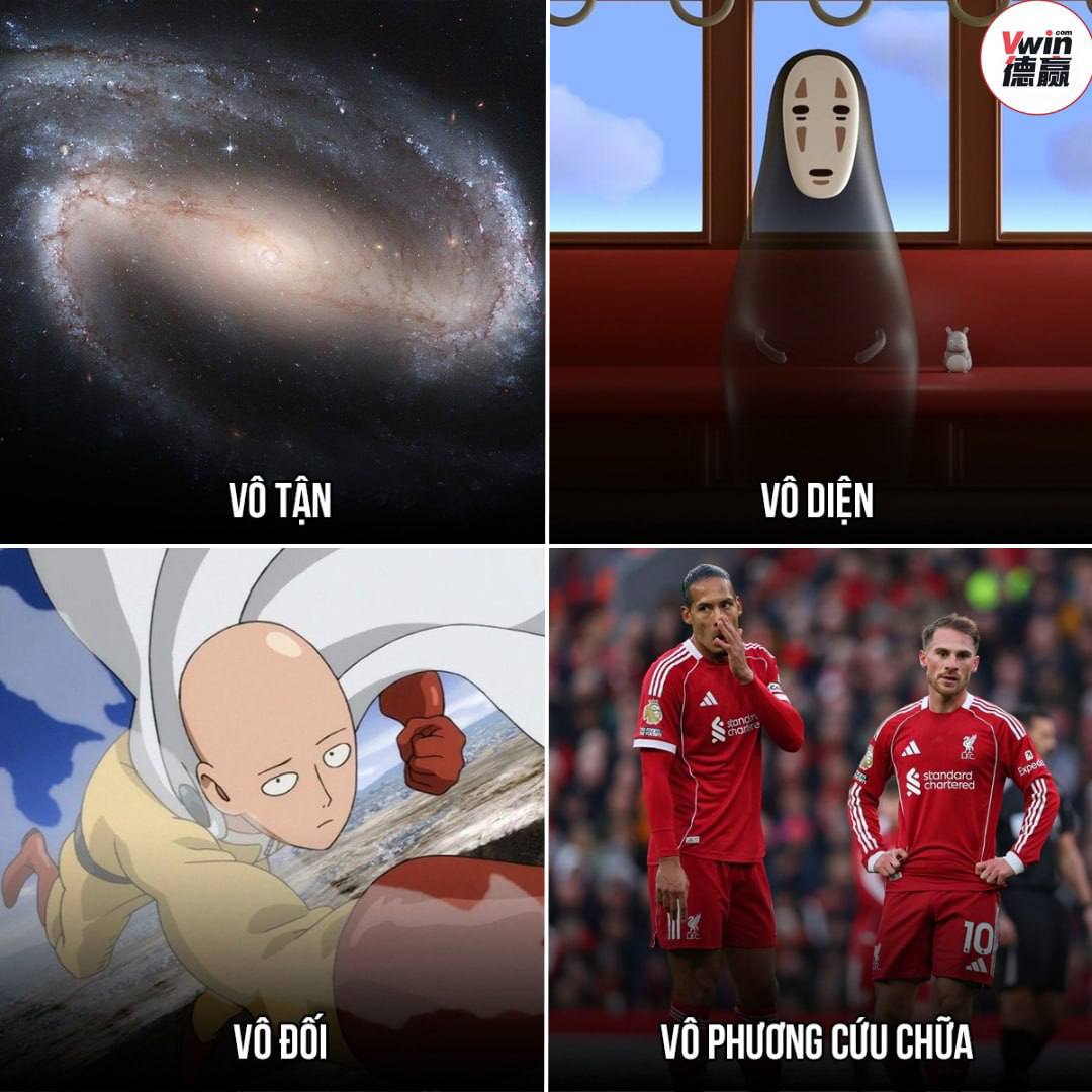 VWINVIETNAM's tweet image. Những thứ bắt đầu bằng "VÔ" mà chúng ta biết, cái "VÔ" cuối cùng thì chán không buồn nói!!!

#liverpool #onepuchman #codan #viral #vwin #VWINTHETHAO